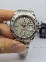 Replica Swiss Rolex Yachtmaster Watch SS Granite Dial